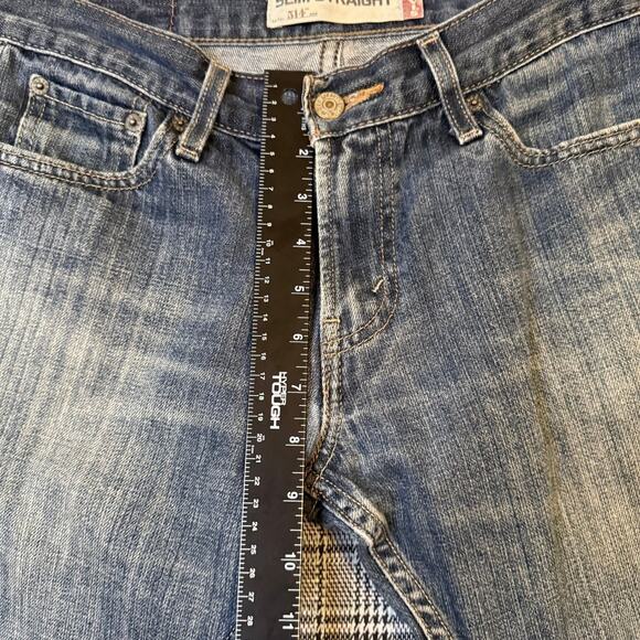 Levi's 514 Men's Jeans Medium Wash Denim Slim Straight Fit Size 29x30 - Picture 4 of 9